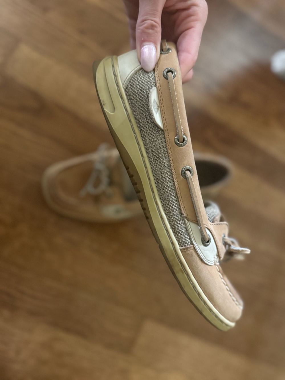 Sperry Women’s Classic Boat Shoes Leather - Picture 4 of 7